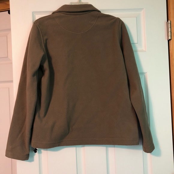 Brown fleece zip up jacket - Picture 4 of 4